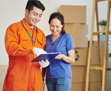 Construction and industrial service illustration